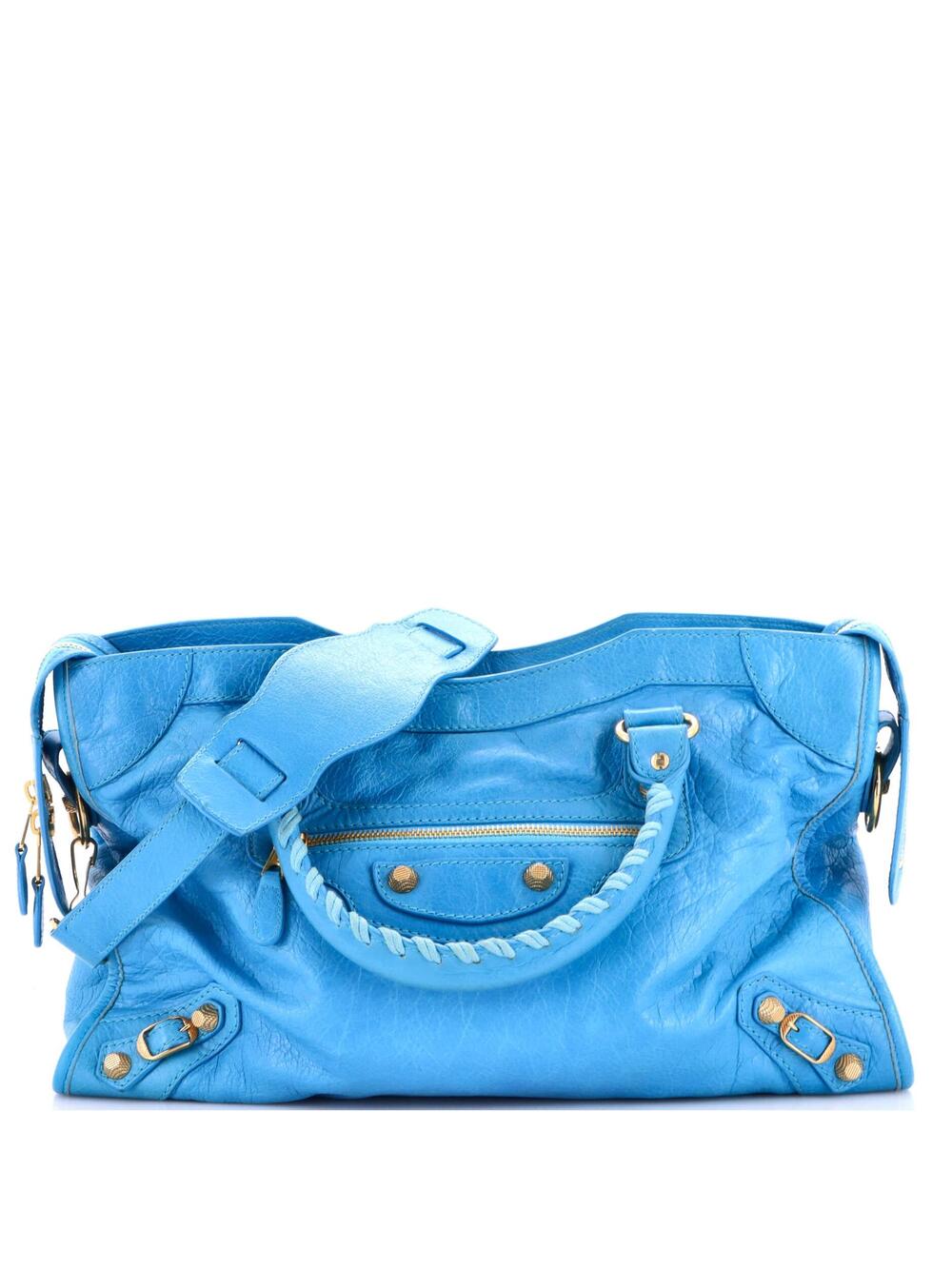 Balenciaga City Giant Studs Bag Leather #372868B16B